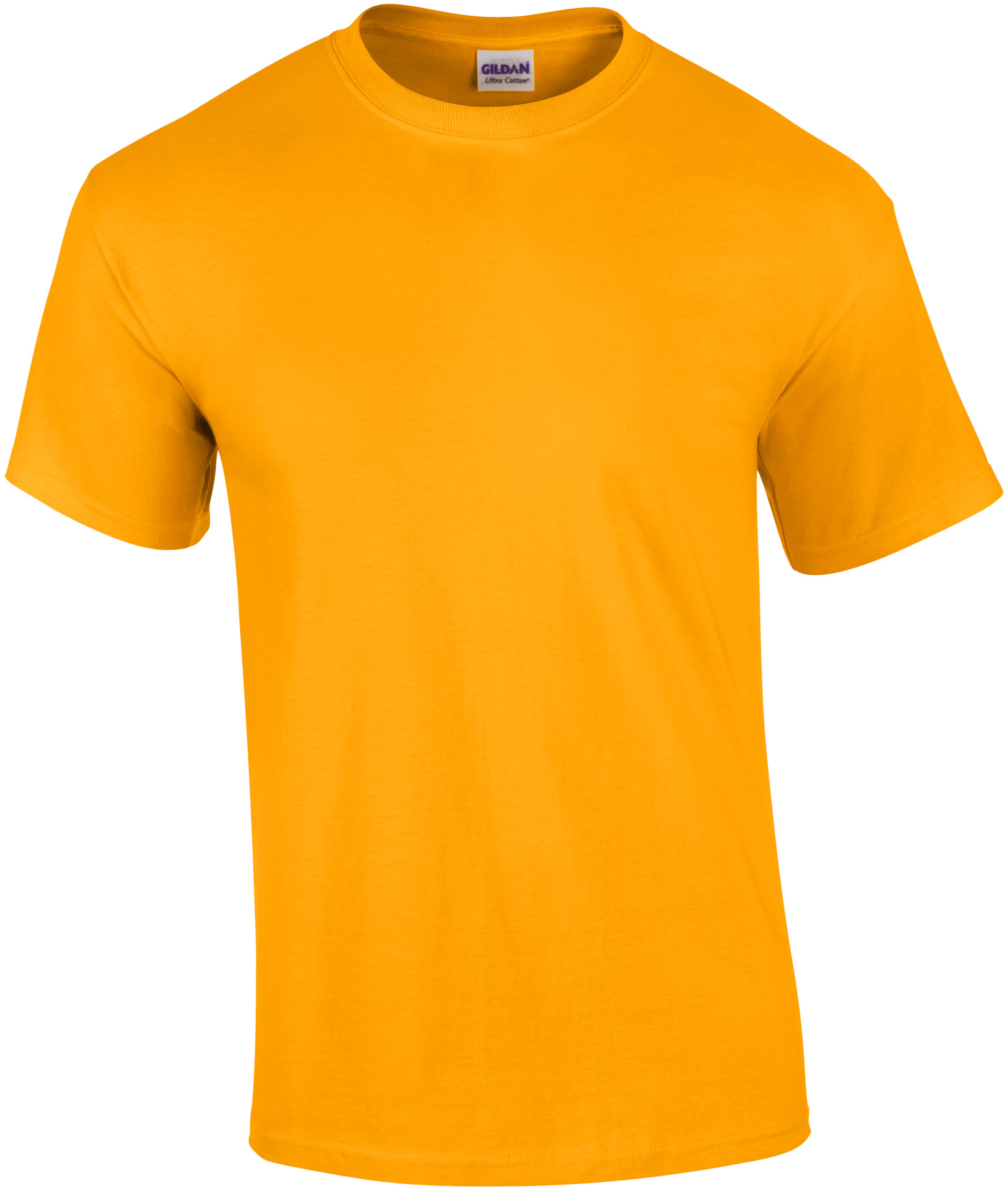 Tričko Gildan Ultra - Zlatá XL